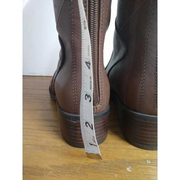 Sole Bound Dreia By Baretraps Womens Artisan Leather Knee-High Boots Brown Size - Picture 2 of 10